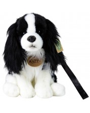 Jucărie de pluș Rappa Eco Friends - Câine Cavalier King Charles Spaniel, 27 cm -1