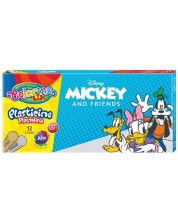 Plastilina Colorino Disney - Mickey and Friends, 12 culori
