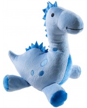 Jucarie de plus Heunec - Dinozaur, albastru, 25 cm