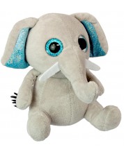 Jucărie de pluș Wild Planet - Elefant mic, 18 cm -1