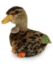 Jucărie de pluș Rappa Eco friends - Rățușcă maro, 19 cm - imagine 1