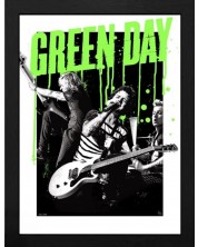 Afiș înrămat GB eye Music: Green Day - Live 
