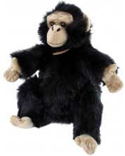 Jucărie de pluș Rappa Eco Friends - Marionetă Maimuță, 28 cm -1