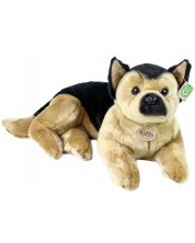 Jucărie de pluș Rappa Eco Friends - Câine ciobănesc german, mincinos, 38 cm