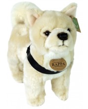 Jucărie de pluș Rappa Eco Friends - Câine Akita Inu, în picioare, 30 cm -1