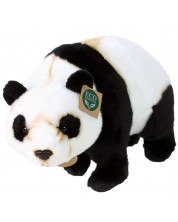 Jucărie de pluș Rappa Eco Friends - Panda, în picioare, 36 cm -1