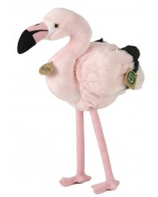 Jucărie de plus Rappa Eco Friends  - Flamingo roz, 34 cm -1