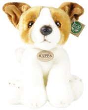 Jucărie de pluș Rappa Eco Friends - Câine Jack Russell Terrier așezat, 30 cm -1