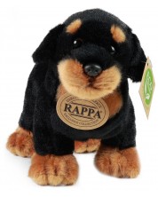 Jucărie de pluș Rappa Eco Friends - Rottweiler, 18 cm -1