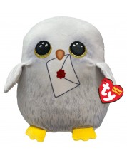 Jucărie de pluș TY Toys Squish a Boos - Harry Potter Hedwig, 22 cm