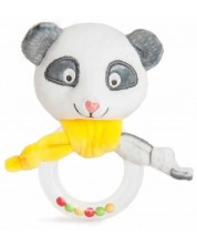 Plus zornaitor pentru copii Amek Toys - Panda, 16 cm
