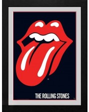 Afiș înrămat GB eye Music: The Rolling Stones - Lips -1