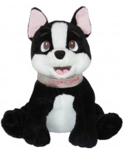 Jucărie de pluș Amek Toys - Câine cu lesă, 22 cm -1
