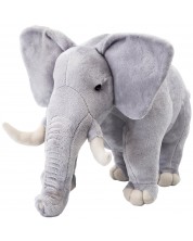 Jucărie de pluș Wild Planet - Elefant, 35 cm -1