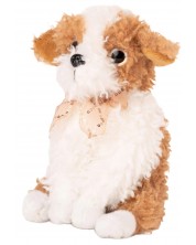 Jucărie de pluș Amek Toys - Câine, maro, 22 cm -1
