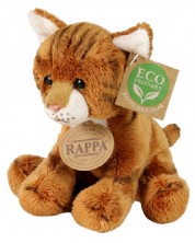 Jucărie de pluș Rappa Eco Friends - Pisicuță roșcată, 14 cm -1