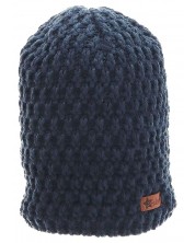Pălărie de iarnă tricotată Sterntaler - 55 cm, 4-6 ani, albastru -1