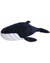 Jucărie de pluș Wild Planet - Balena albastră, 40 cm -1