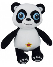 Jucarie de plus Buki France - Panda, cu cronometru si ochi stralucitori