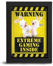 Poster cu rama The Good Gift Games: Raving Rabbids - Extreme Gaming Inside -1
