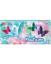 Plastilină Colorino - Dreams, 12 culori -1