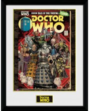 Poster înrămat GB eye Television: Doctor Who - Villains Comics -1