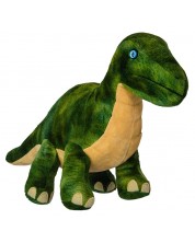 Jucărie de pluș Wild Planet - Dinozaur Brontozaur, 40 cm -1