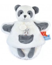 Păpușă de pluș pentru teatru Doudou - UNICEF, panda, 25 cm