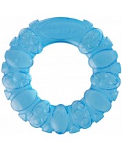 Playgro Inel pentru dentitie cu apa, albastru  -1