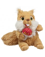Jucărie de pluș Amek Toys - Veveriță cu burete, 20 cm -1