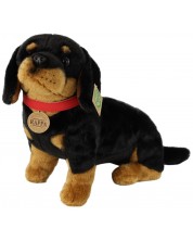Jucărie de pluș Rappa Eco Friends - Dachshund Dog, 30 cm