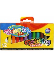 Colorino Kids Plasticine - 12 culori -1