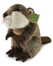 Jucărie de pluș Rappa Eco friends - Castor, 25 cm - imagine 1