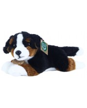 Jucărie de pluș Rappa Eco Friends - Câine Bernese așezat, 23 cm -1