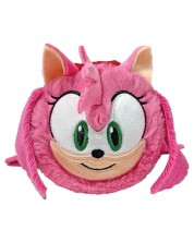 Minge săltăreață din pluș TY Toys Beanie Bouncers - Sonic, Amy, 8 cm