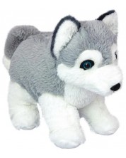 Jucărie de pluș Wild Planet - Cățeluș Husky, 25 cm