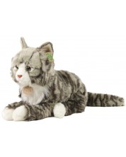 Jucărie de pluș Rappa Eco Friends - Pisica norvegiană, 38 cm