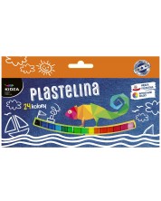 Plastilina Kidea - 24 buc