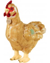 Jucărie de pluș Rappa Eco Friends - Găină de casă cu ou, 33 cm -1