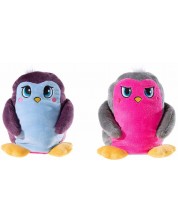 Jucărie de pluș cu două fețe Heunec - Bob the bird, 15 cm