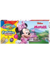 Plastilina Colorino Disney Junior Minnie 12 culori  -1