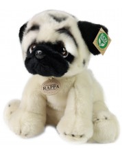 Jucărie de pluș Rappa Eco Friends - Câine Pug, 30 cm -1
