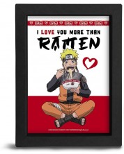 Afiș înrămat The Good Gift Animation: Naruto - I love you more than ramen