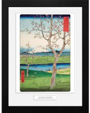 Poster cu ramă GB eye Art: Hiroshige - The Outskirts of Koshigay	