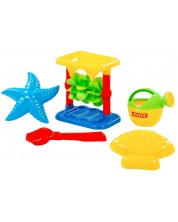 Set de plajă  Polesie Toys - Moara, 5 piese , sortiment  -1