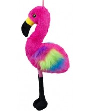 Jucărie de pluș Amek Toys - Flamingo, 33 cm -1