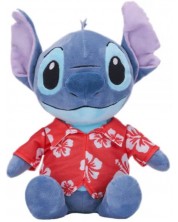 Jucărie de pluș  Disney - Stitch cămașă roșie, 30 cm -1