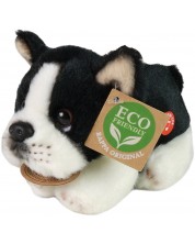 Jucărie de pluș Rappa Eco friends - Bulldog francez, cu sunet, 15 cm