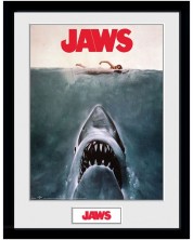 Poster cu rama ABYstyle Movies: JAWS - Key Art