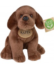 Jucărie de pluș Rappa Eco Friends - Labrador maro, 20 cm 
